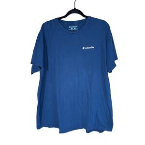 Columbia Men’s T-Shirt XXL – Navy Blue - Buffalo Graphic